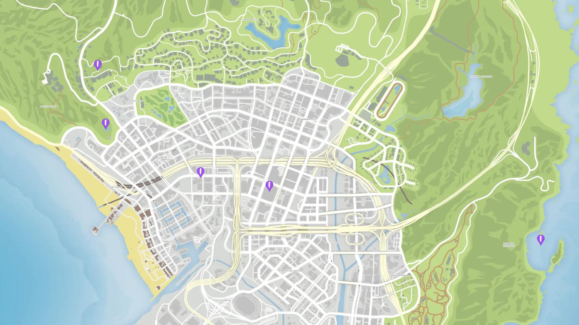 GTA 5 Epsilon Tracts Map