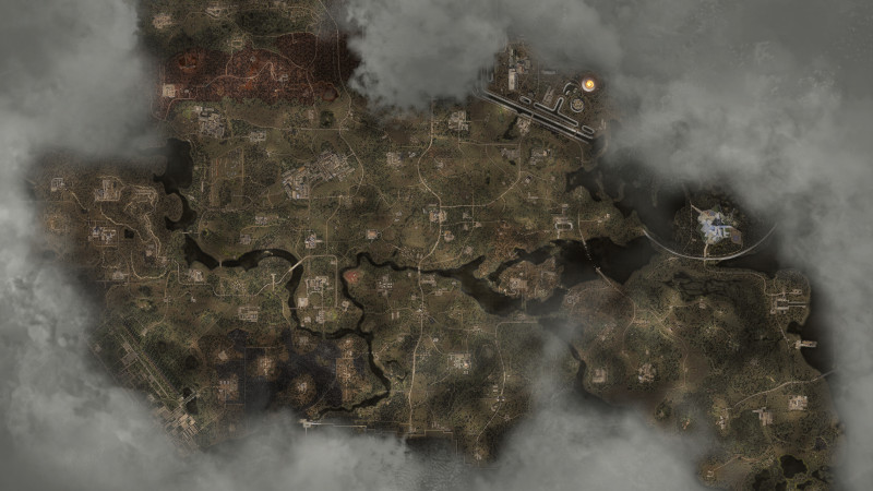 STALKER 2 Heart of Chornobyl All locations Map