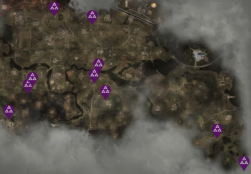 STALKER 2 Heart of Chornobyl DLC Stash Location Map