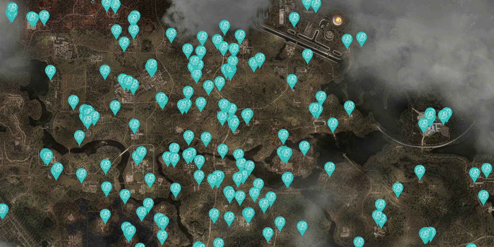 STALKER 2 Heart of Chornobyl Note Location Map